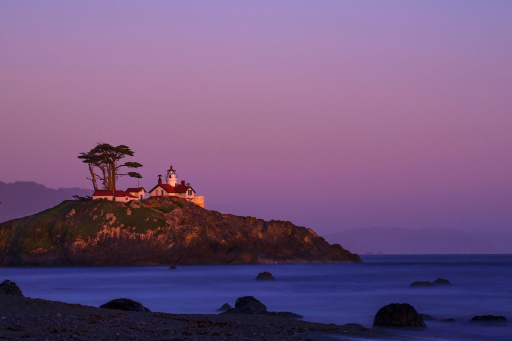 Battery Point Lighthouse is an iconic landmark in Crescent City, California.