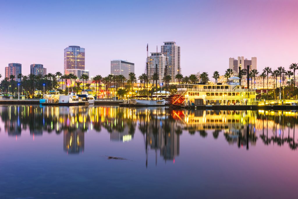 Long Beach, California, USA skyline