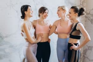 Group of Fit Female Friends