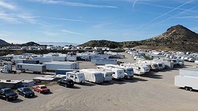 Agua Dulce RV Parking & Storage north of los angeles CA